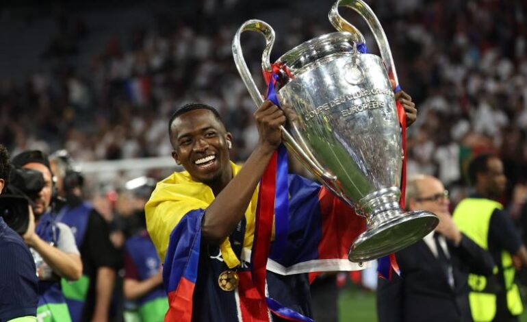 William Pacho, figura silenciosa del PSG campeón de la Champions League 2025