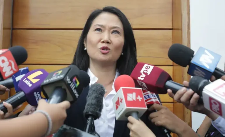  Fiscalía de Perú pide 35 años de prisión para Keiko Fujimori 
