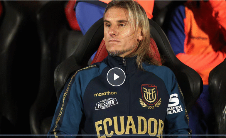  ‘Estamos clasificados y debemos estar orgullosos’, el enojo de Sebastián Beccacece, DT de Ecuador, en rueda de prensa 