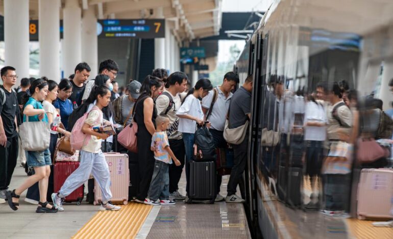  Aeropuerto Daxing de Beijing espera más de 1,3 millones de viajes de pasajeros durante las vacaciones del Día Nacional 