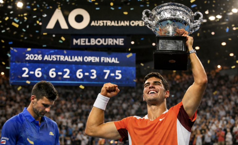  Alcaraz vence a Djokovic y consagra una nueva era en el Abierto de Australia
