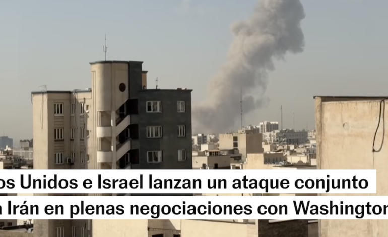  Ataque masivo de Estados Unidos e Israel a Irán para derribar el régimen