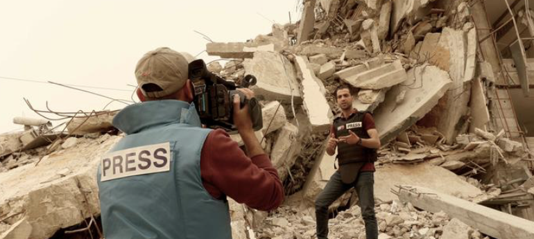  2025 deja récord de periodistas muertos, dos tercios a manos de Israel en Gaza