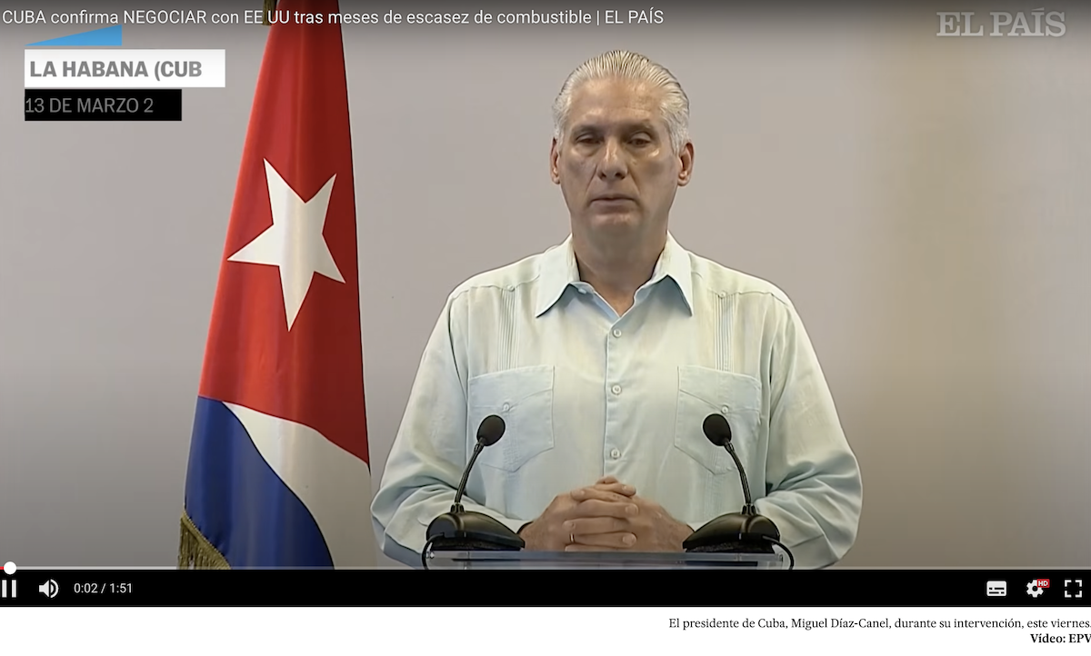 Cuba necesita «cambios urgentes» para superar la crisis, afirma Díaz-Canel