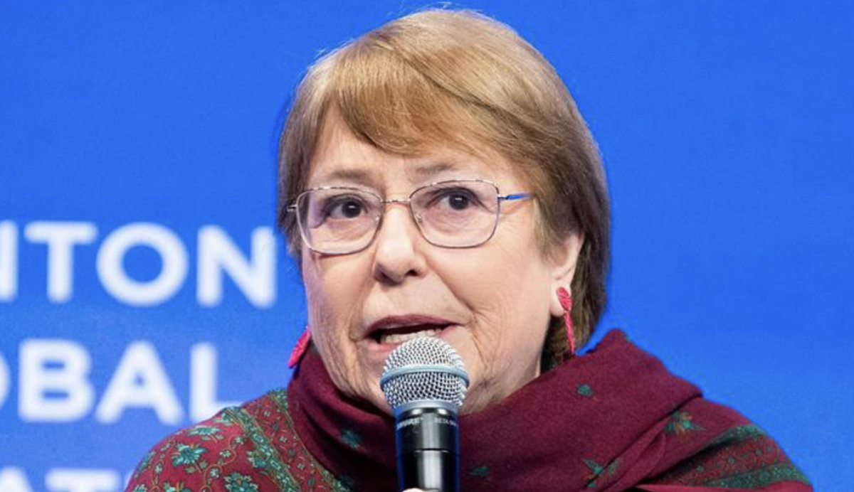 Bachelet: una mujer al frente de la ONU «daría esperanza»