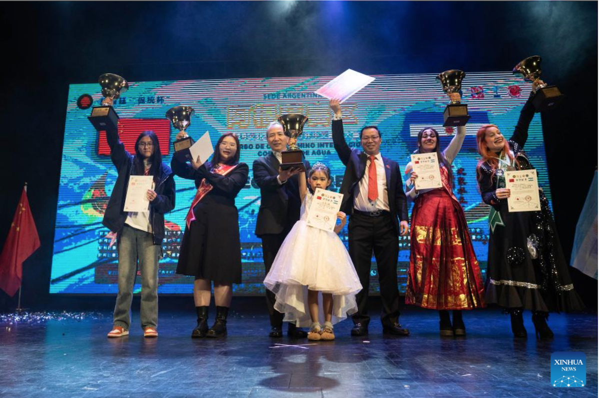 Concurso de canto en idioma chino «Copa Cubo de Agua», un puente cultural entre China y Argentina