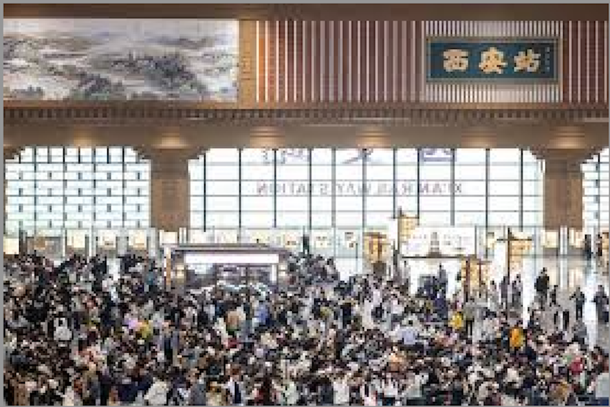 Los viajes en ferrocarril en China aumentan un 6,8% en los primeros cuatro meses de 2026