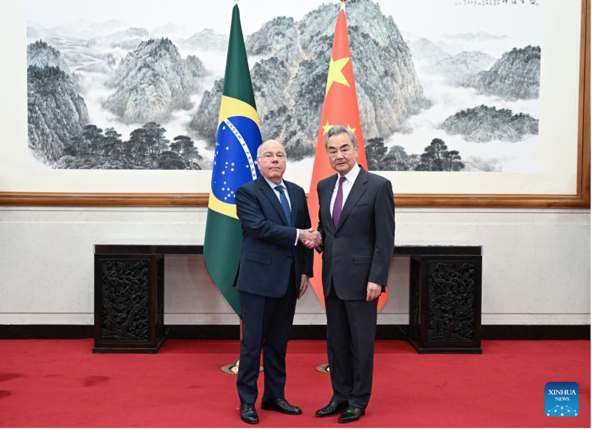 China expresa disposición a colaborar con Brasil para ampliar aún más la cooperación general con América Latina