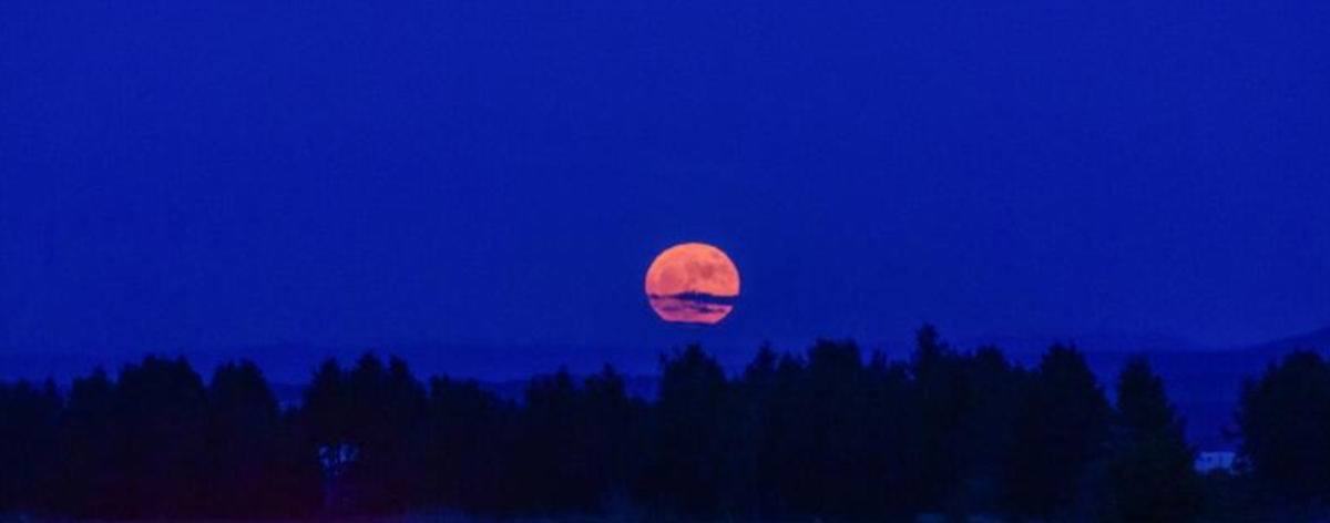 La impactante “Luna Azul” ilumina el cielo y deja imágenes espectaculares en China