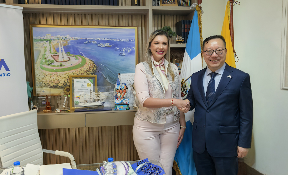China mira a Manabí como un socio estratégico: Embajador Sun impulsa alianza en pesca, puertos y comercio