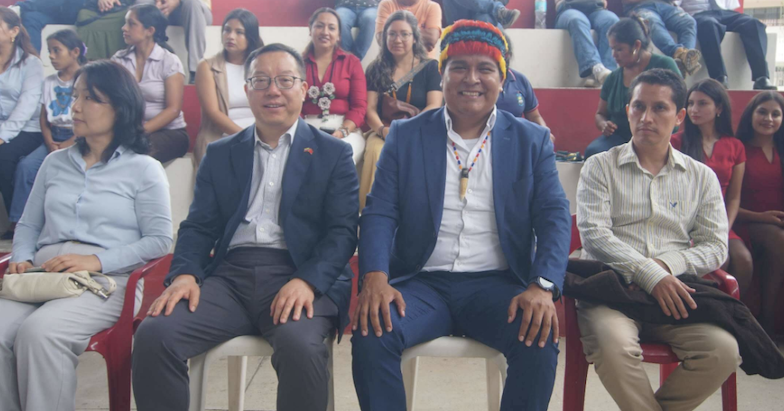 Embajador de China fortalece lazos con la Amazonía ecuatoriana: Sun Xiangyang impulsa cooperación con comunidades shuar en Morona Santiago