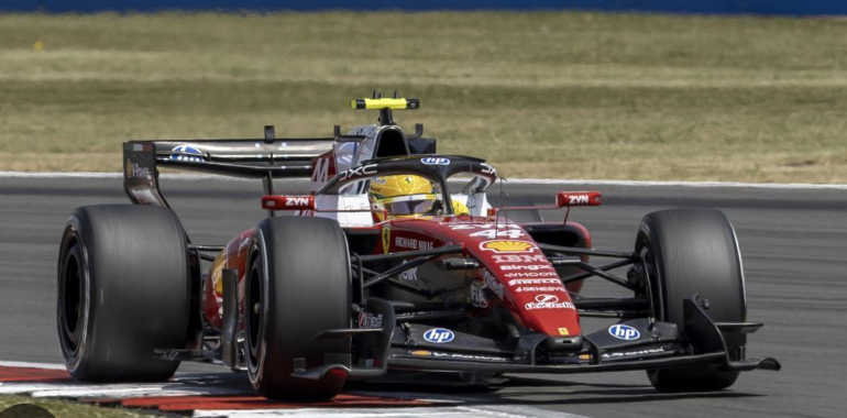  Fórmula 1/GP G.Bretaña.-AV. Leclerc (Ferrari) gana en Silverstone por delante de Russell (Mercedes) y Hamilton (Ferrari)