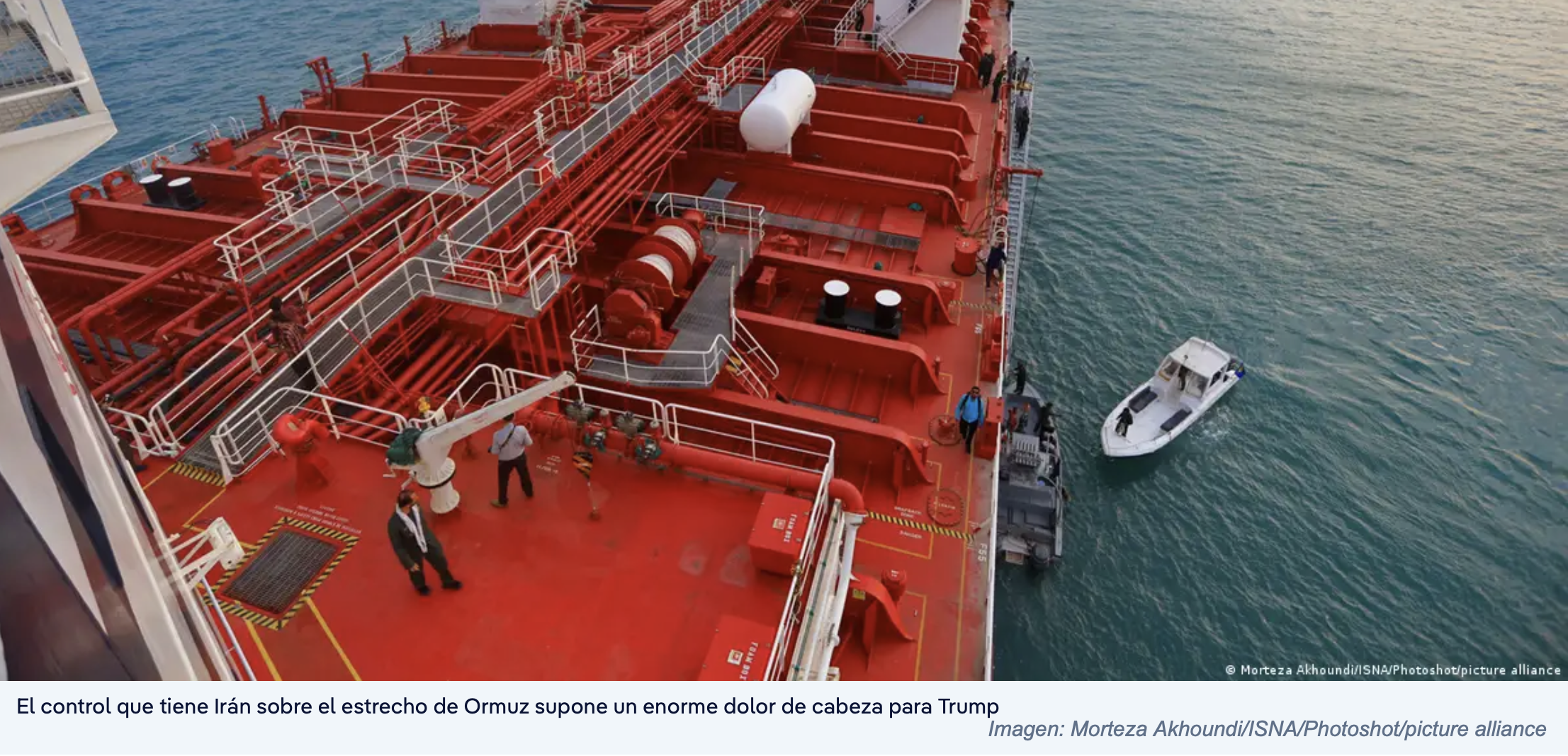 Irán responde al ataque de EEUU con acciones contra seis barcos en el estrecho de Ormuz