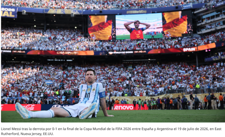  OPINIÓN – Messi, más capitán que nunca por su clase y coraje