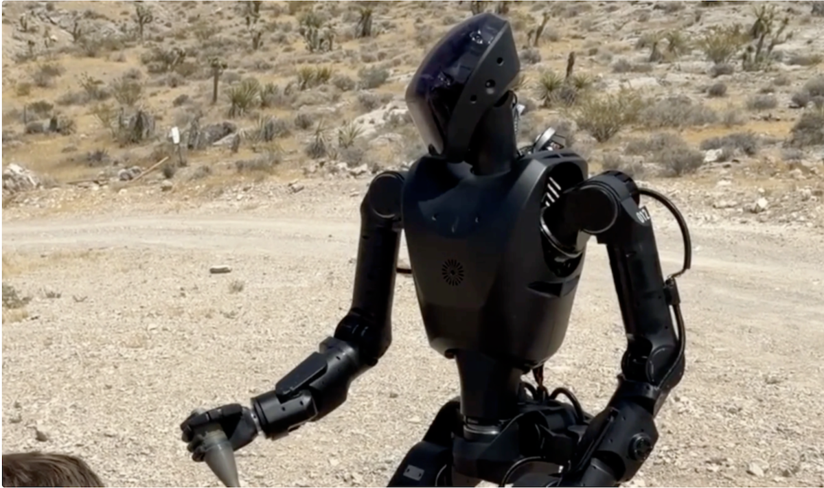Robots humanoides podrían empezar a patrullar la frontera sur de EE.UU.
