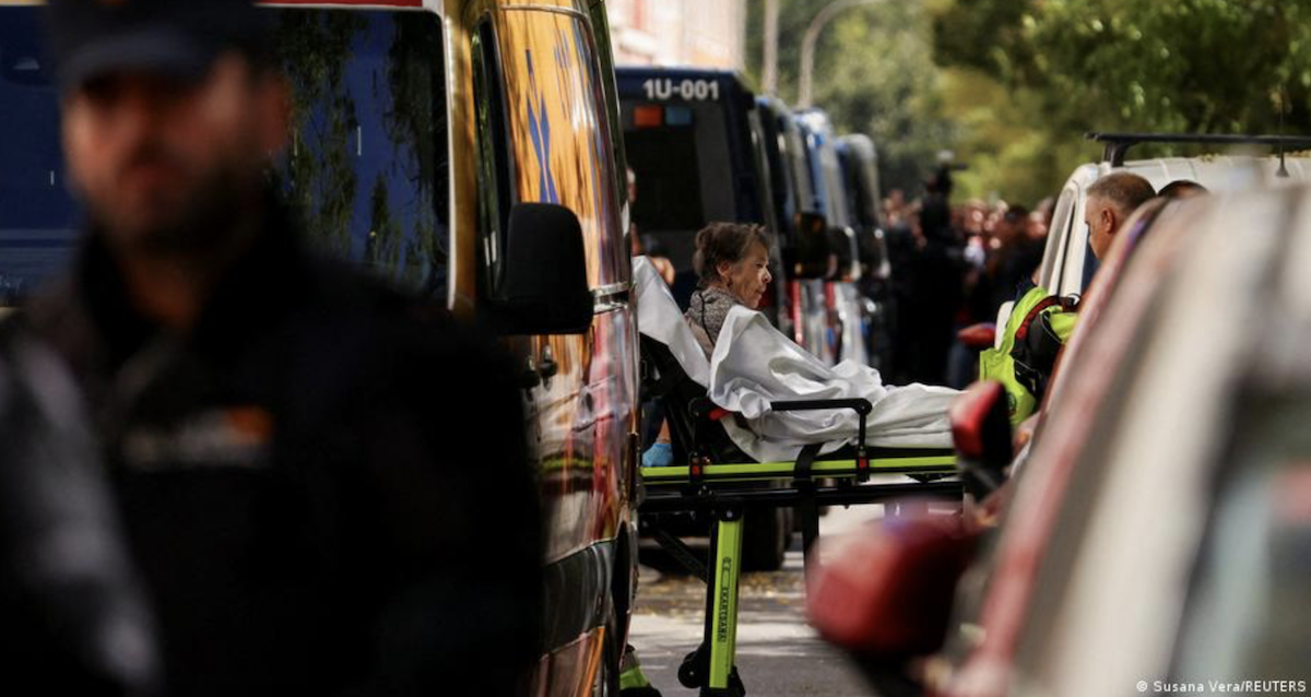Desalojo de una anciana de 87 años causa indignación y protestas en Madrid