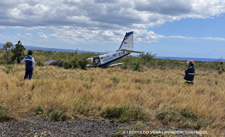  Seis pasajeros resultaron heridos en accidente de avioneta en Galápagos