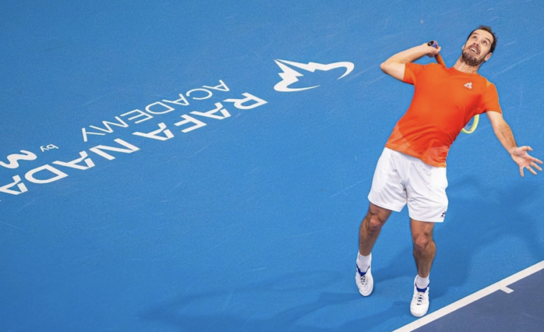  Tenis.-El francés Richard Gasquet, primer miembro del equipo de Nadal para la Rafa Nadal Adademy Slam