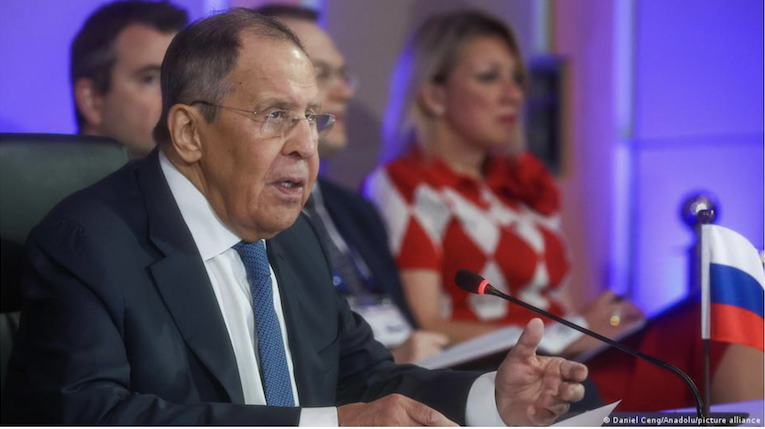 Lavrov acusa a Alemania de iniciar una “guerra” contra Rusia