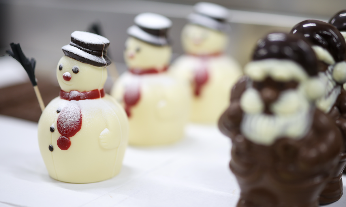 Ya es Navidad para los fabricantes de chocolate en Alemania