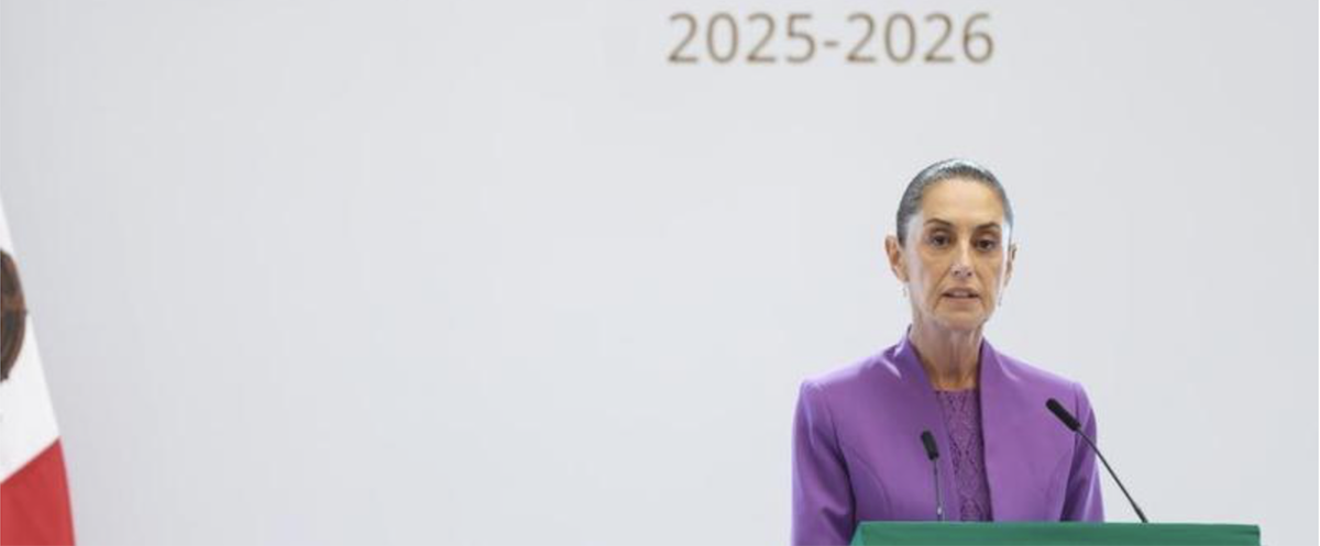 Sheinbaum afirma que economía de México avanza pese a desafíos internacionales