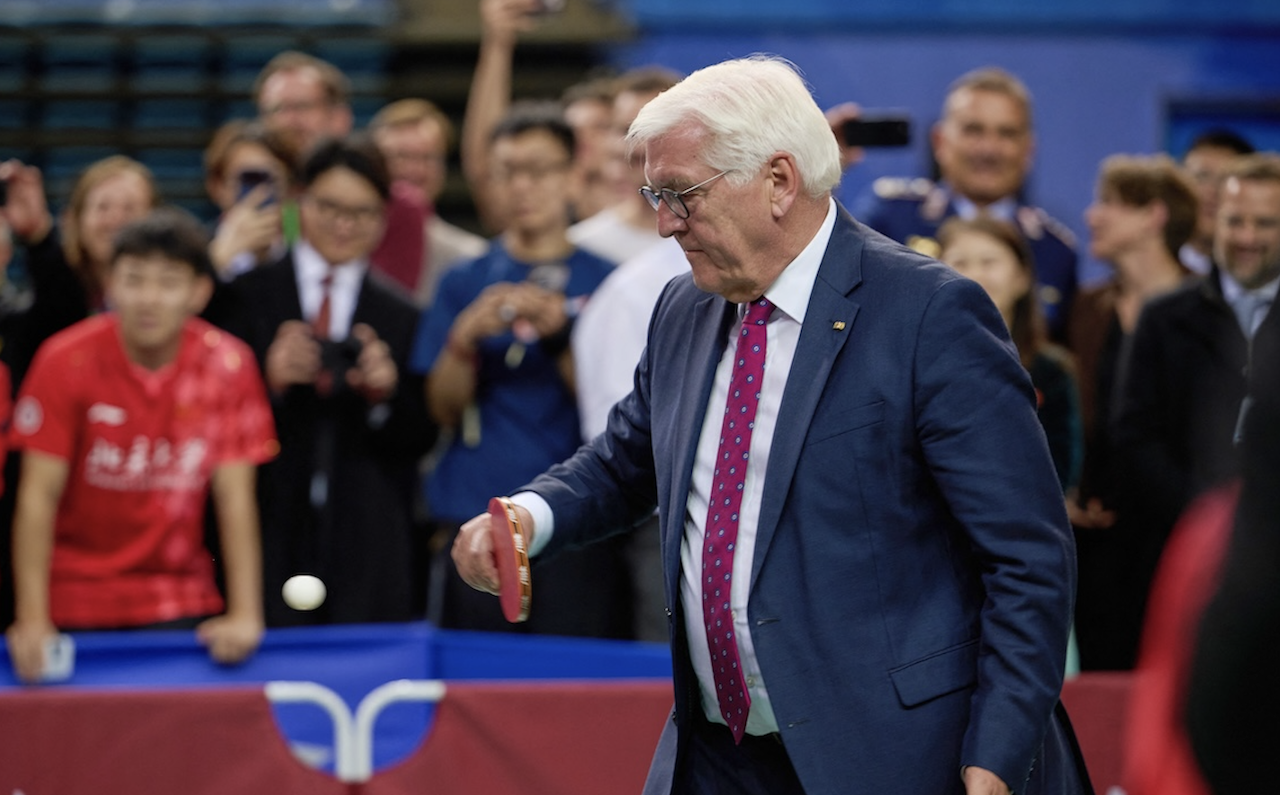 Presidente alemán aboga en China por fortalecimiento del orden mundial