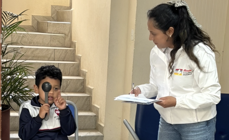  Ceguera infantil en Ecuador: 92 cirugías en ocho meses y una campaña de consultas oftalmológicas a USD 10
