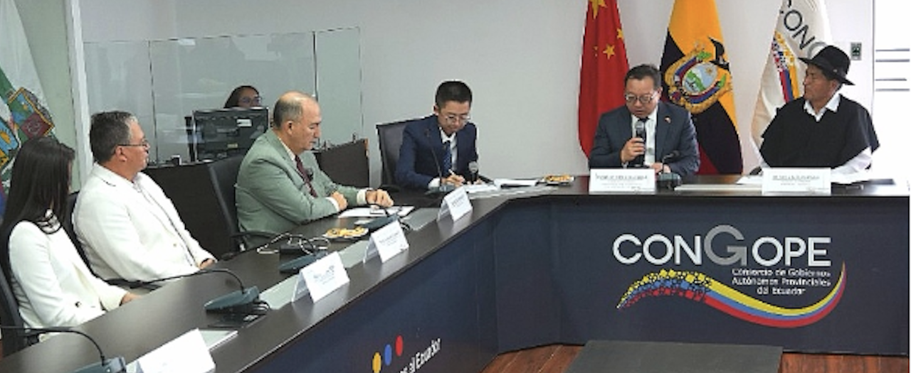 China y prefecturas de Ecuador buscan ampliar la cooperación para impulsar el desarrollo provincial