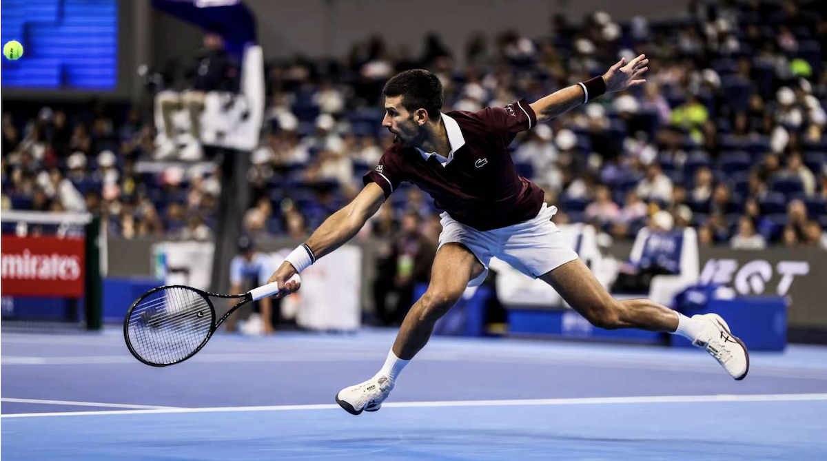 ¡31-0! Djokovic sigue invicto en el China Open tras sobrevivir a una batalla de tres sets