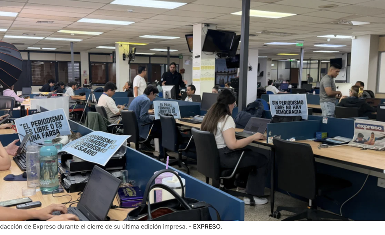  Cierre de la versión impresa de EXPRESO: hacer buen periodismo es el mayor legado