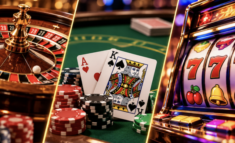  ¿Ruleta, blackjack o slots? Cómo elegir tu primer juego