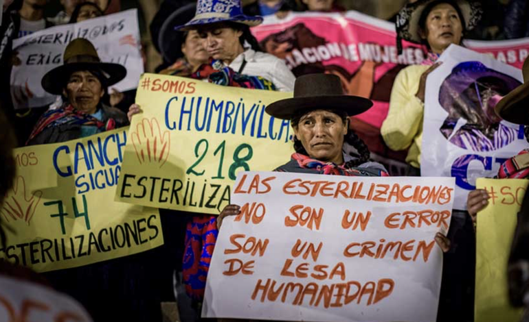  Perú archiva investigación por esterilizaciones forzosas